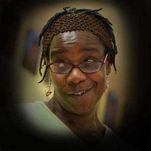 Camilla Ross performs as Chessie in Chestina Vanessa Poulson.