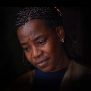 Camilla Ross performing in choral ensemble